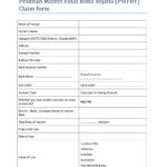 PDF Pradhan Mantri Fasal Bima Yojana Claim Form SBI PDF Download