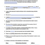 Pima County Small Estate Affidavit Form 2022 PrintableAffidavitForm