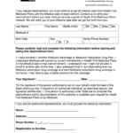 Plan Disenrollment Form Fill Out And Sign Printable PDF Template