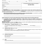 Reopen Modification Form Fill Out And Sign Printable PDF Template