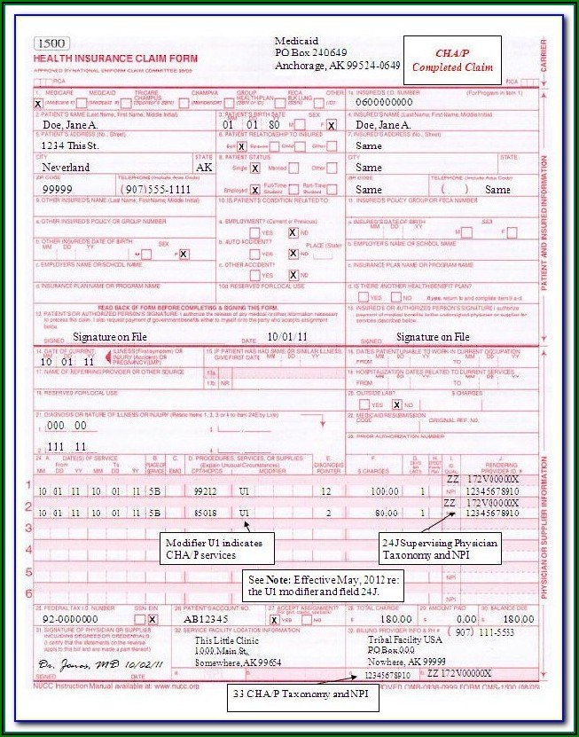 Sample Cms 1500 Claim Form Medicare Form Resume Examples xJKE0A4B1r