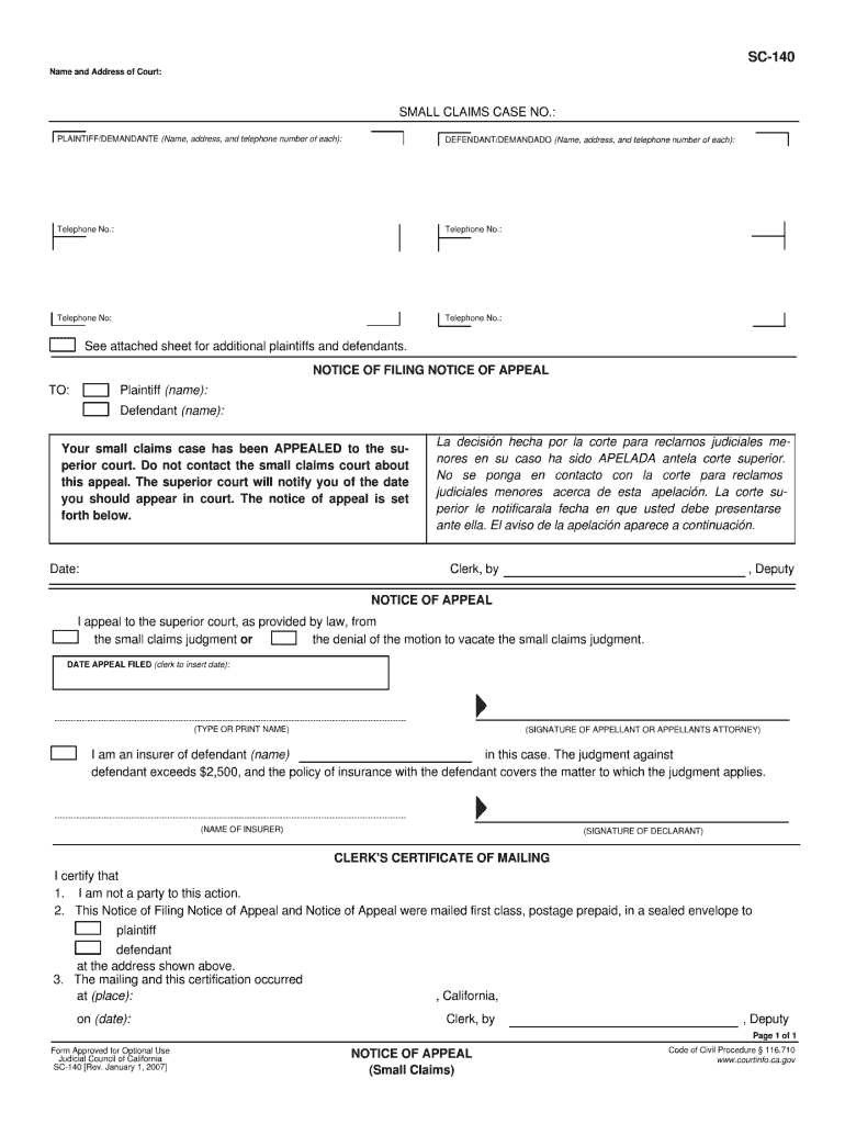 Sc140 Fill Online Printable Fillable Blank PdfFiller