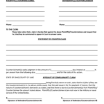 Small Claim Counterclaim Complaint Form Mentor Municipal Court