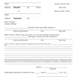 Small Claims Court San Antonio Fill And Sign Printable Template