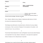 South Dakota Small Claims Petition For Hearing Download Printable PDF