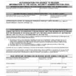 Ssa 827 Printable Form Printable Forms Free Online