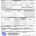 Sss Retirement Form Fill Online Printable Fillable Blank PdfFiller