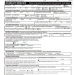 Standard Health Insurance Claim Form Free Download AD6