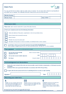 Teacher Health Claim Form Template Free Download Free PDF Books
