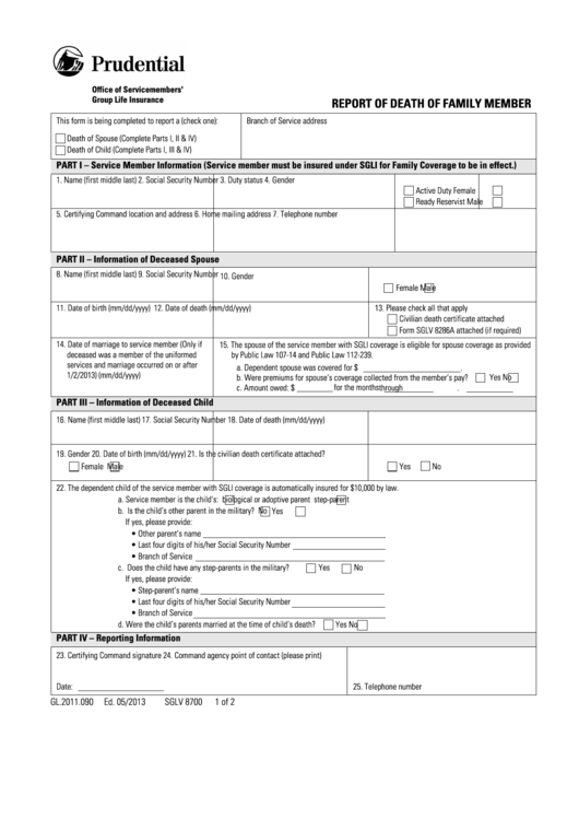 Top 24 Prudential Life Insurance Forms And Templates Free To Download 