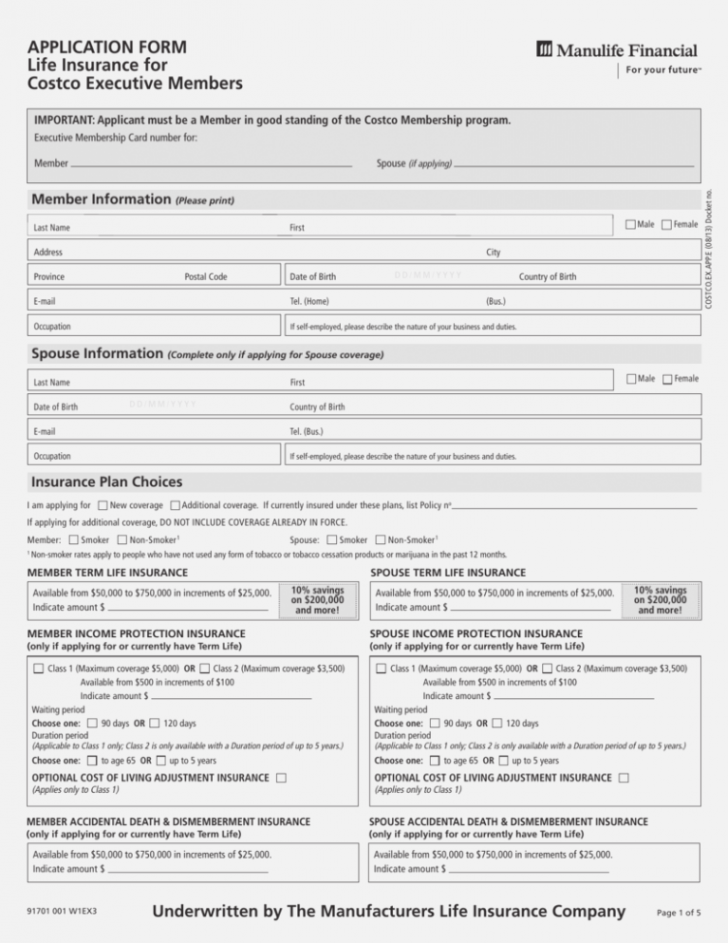 Transamerica Life Insurance Claim Form Pdf Universal Network