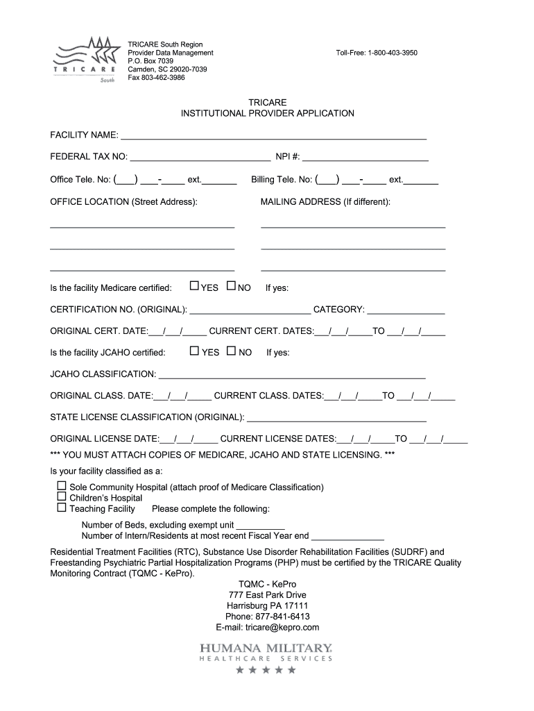 Tricare East Prior Authorization Form Fill Out And Sign Printable PDF