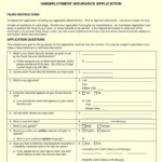 Unemployment Insurance Claim Form Pdf