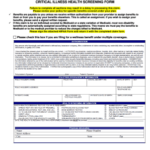 Aflac Critical Illness Printable Claim Forms Fill And Sign Printable