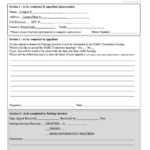 Appeal Form Template