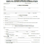 Auto Insurance Claim Form Template