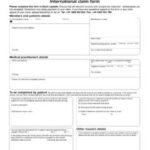 AXA PPP Healthcare International Claim Form Axa ppp healthcare