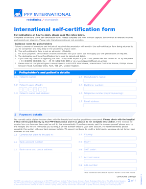 Axa Ppp International Claim Form 2020 2024 Fill And Sign Printable