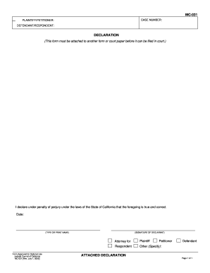 CA MC 031 2005 2024 Complete Legal Document Online