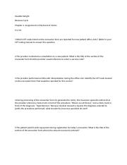 Chapter 4 Payment Of Claims Encounter Form docx Paulette Wright