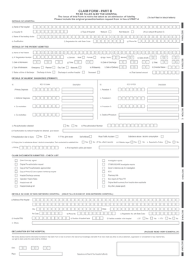 Claim Form Part B Fill And Sign Printable Template Online