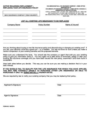 Columbian Life Insurance Claim Form Fill And Sign Printable Template 