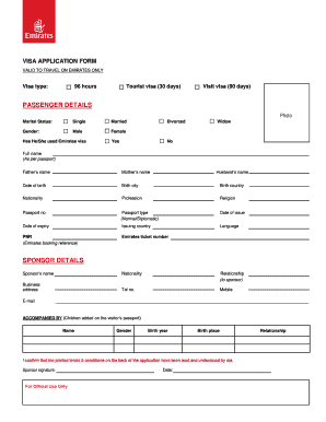 Declaration Of Indemnity Form Emirates Complete With Ease AirSlate