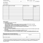 DEPENDENT CARE CLAIM FORM Benefit Tax Link Fill And Sign Printable