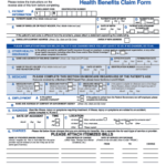 Empire Blue Cross Blue Shield Health Insurance Claim Form Doctor Heck