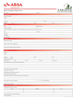 Fill In Absa Claim Form Fill And Sign Printable Template Online