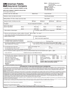 Fillable Online American Fidelity Claim Form Fax Email Print PdfFiller