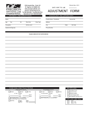 Fillable Online Claim Adjustment Form Virginia Premier Fax Email 