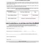 Fillable Online Claim Affirmation Form Contra Costa Superior Court