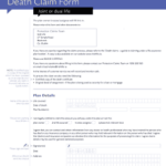 Fillable Online Death Claim Form Irish Life Fax Email Print PdfFiller