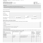 Fillable Online Death Claim Information Form OnePath Fax Email Print