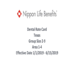 Fillable Online Dental Claim Form Nippon Life Benefits Fax Email