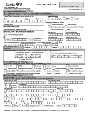 Fillable Online Excellus BCBS Medical Benefits Claims Form Fax Email 