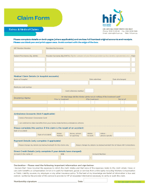 Fillable Online Extras Medical Claims Fax Email Print PdfFiller