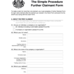 Fillable Online Form 3A Claim Form Scottish Courts Fax Email Print