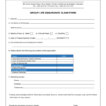 Fillable Online GROUP LIFE ASSURANCE CLAIM FORM 2 Fax Email Print