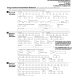 Fillable Online Group Life Insurance Claim Form Minnesota Fax Email