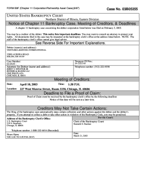 Fillable Online Instructions For Proof Of Claim Form BMC Group Fax 