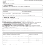 Fillable Online Life Insurance Claims Packet OneAmerica Fax Email