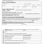 Fillable Online Medical Claim Form Kaiser Permanente Insurance Company