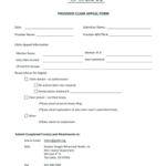 Fillable Online PROVIDER CLAIM APPEAL FORM Fax Email Print PdfFiller