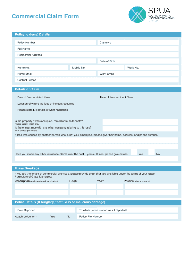 Fillable Online Spua Co File Colonial Life Pregnancy Claim Forms Fax 