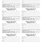 Fillable Online Wflains Western Fraternal Life Registration Form