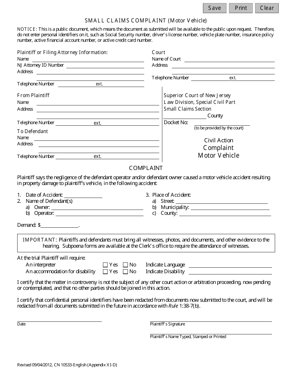 Form 10533 Appendix XI D Fill Out Sign Online And Download Fillable