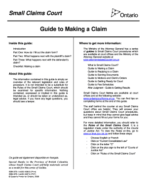 Form 10a Small Claims Court Fill Online Printable Fillable Blank 