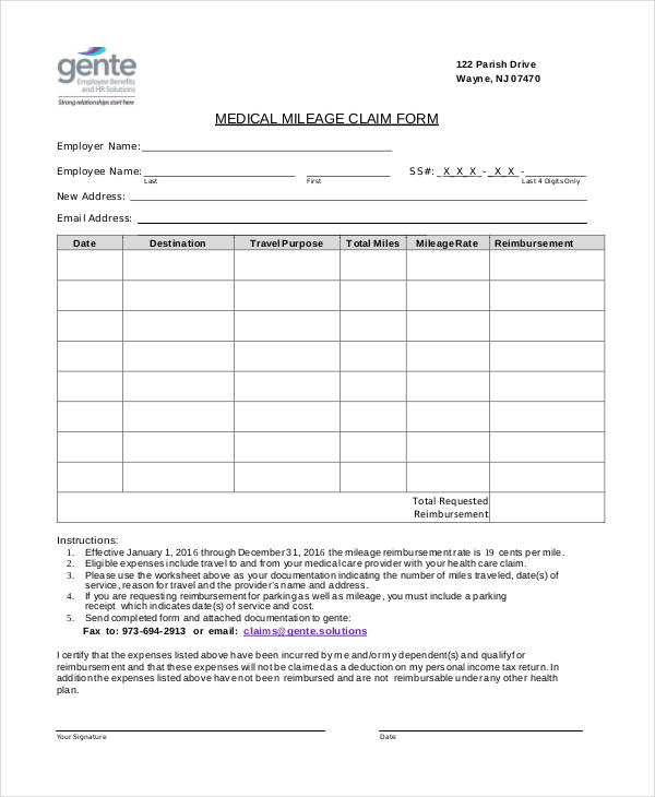 FREE 34 Claim Forms In PDF